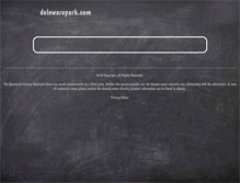Tablet Screenshot of delewarepark.com